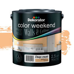 Color Latex Mat Aromatic Papaya 2.5l ColorWeekend Deep Matt