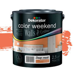 Color latex Mat Moroccan sun 2.5l ColorWeekend Deep Matt