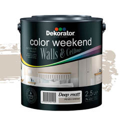 Color Latex Matt River Stone 2.5l ColorWeekend Deep Matt