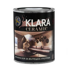 Interior paint with ceramic microspheres Klara Ceramic 0.9l for tinting Matt base C