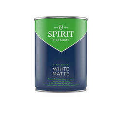 Основа под краску интерьерную Spirit Tint Matte 1л белая матовая