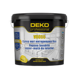 Deko Professional V8055 matte white interior paint - 15l