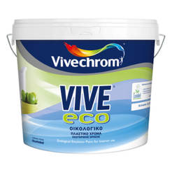 Екологична интериорна боя за тониране Vive Eco база D - 3л, бързосъхнеща