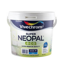 Ecological interior paint Super Neopal Eco base P - 3 l, resistant to washing