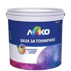 Acrylate interior paint base Leko 4l white