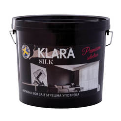 Краска акриловая интерьерная Klara Silk Satin 2.7л для колеровочной основы А