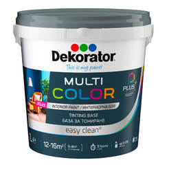 Колеровочная краска для интерьера Multi Color база P 1л Dekorator база P