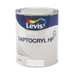 Универсална акрилна боя за интериор и екстериор Saptocryl HP бяла база 1л