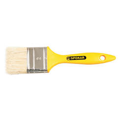 Flat paint brush with natural hair plastic C1 25 x 40 x 14mm 81216