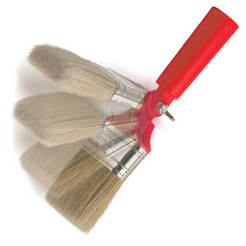 Paint brush with breakable handle 65 x 20 mm