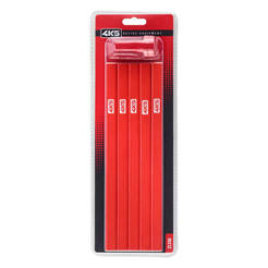 Carpentry pencils 5pcs ZI240 with sharpener
