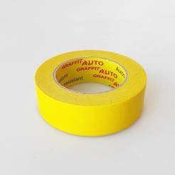 Paper tape for painting cars 120°C, 48mm x 45m yellow