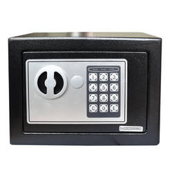 Electronic safe 230 x 170 x 170 mm, black