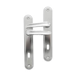 Ordinary door handle 90 mm, nickel Mirela 2