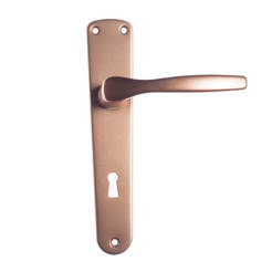 Ordinary door handle 70mm bronze Gabri