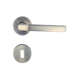 Ordinary handle with rosette for neck, satin Gabrovo