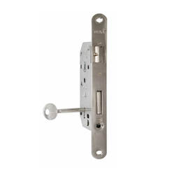 Ordinary door lock 70mm, nickel