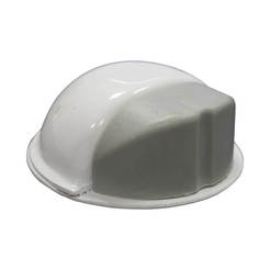Self-adhesive neck stopper white with gray rubber mod. 400