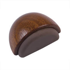 Self-adhesive stopper for neck, wood, sandals with brown rubber