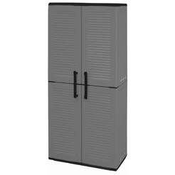 PVC cabinet - 68 x 37 x 163 cm, with 3 shelves