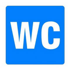 WC sign 114 x 114mm
