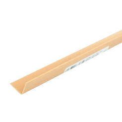 Protective PVC profile for corner 20 x 20 mm beech 2.75 m