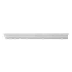 Decorative profile / skirting E25 for walls and ceilings, 200 cm polystyrene