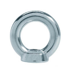 Ring nut - M12, galvanized, DIN 582 zn