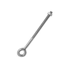 Ear-screw tensioner with nut - M6, galvanized, 2 pieces