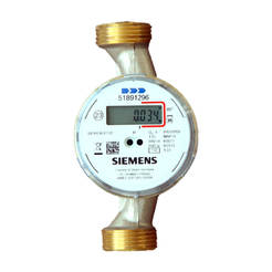 Electronic cold water meter 3/4" 4 cu.m./h with remote reading AMR/Walk-By