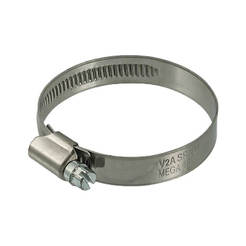 Clamp for water connection 16-25 mm stainless steel Inox