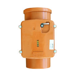 Клапан обратный для внутренней канализации ПВХ Ф160