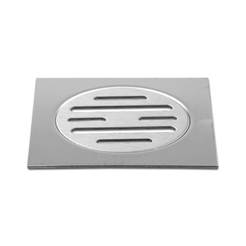 Floor siphon grille 90 x 90 mm stainless steel 890