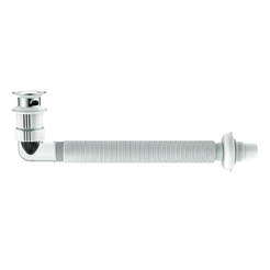 Anti-odor siphon with corrugated POPO3-G