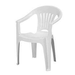 ZAFFIRO plastic chair white