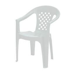 Plastic chair ARGENTO white
