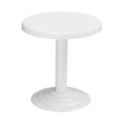 Coffee table SPARK ф50 x 45 cm white