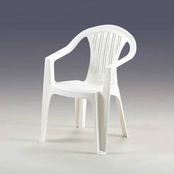 Plastic chair white RATAK