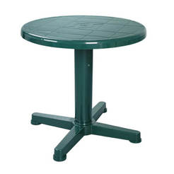 Plastic garden table Favila Ф60cm green