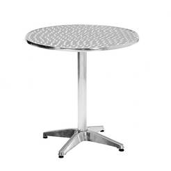 Алюминиевый круглый стол 60 см