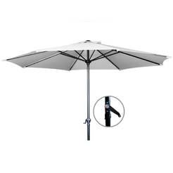 Садовый зонт без подставки ф250см, белый