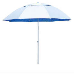 Beach umbrella ф200cm gray, UV protection