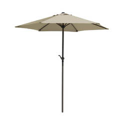 Garden umbrella without stand 2.7m white