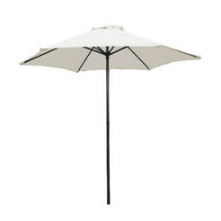 Garden umbrella 2m beige without stand