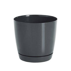 Flowerpot with Coubi base - Ф 240mm, graphite