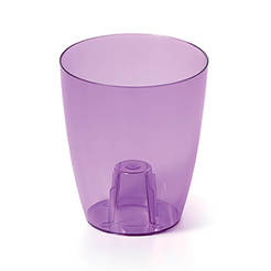 Горшок для орхидей горшок типа Coubi - 1,5 литра, фиолетовый