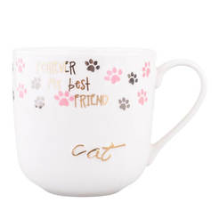 Porcelain cup for hot drinks 400ml CAT