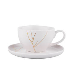 Coffee cup complete with Magnific saucer 200ml, white