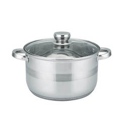 Pot with lid and multilayer bottom 24 cm SP-1210-LI24