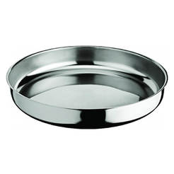 Round baking tray ф28 x 5 cm stainless steel